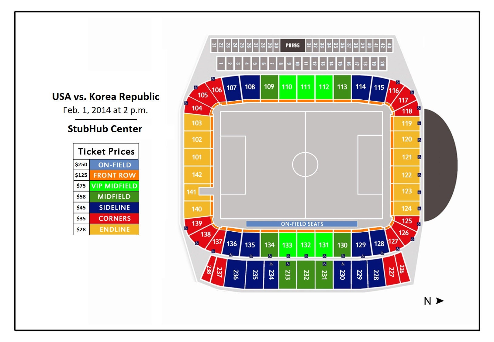 Stubhub Stadium Seating Chart